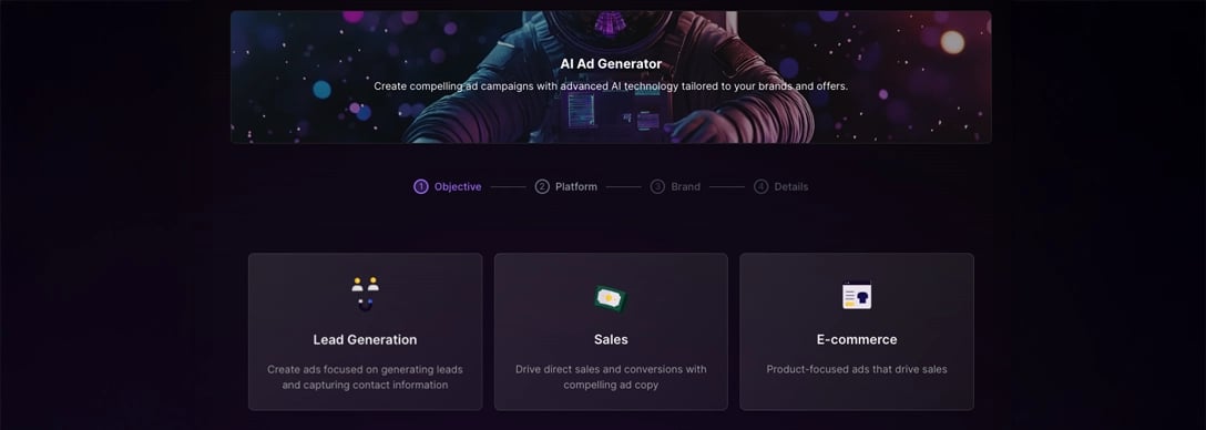 Ads Generator Interface - AI-powered Meta ads creation